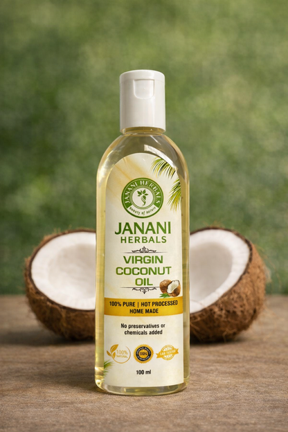 VIRGIN COCONUT OIL 100 ml - HOT PROCESSED